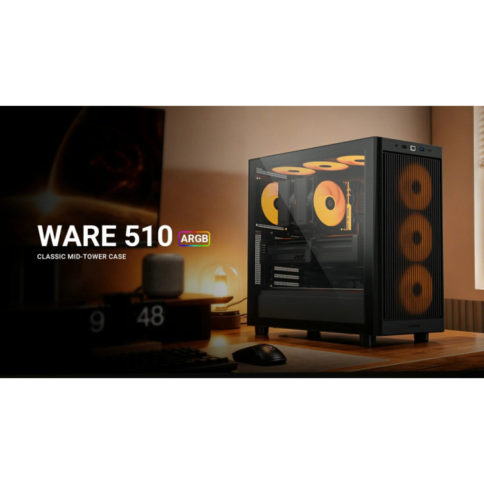 Корпус для ПК ID-Cooling WARE 510 ARGB