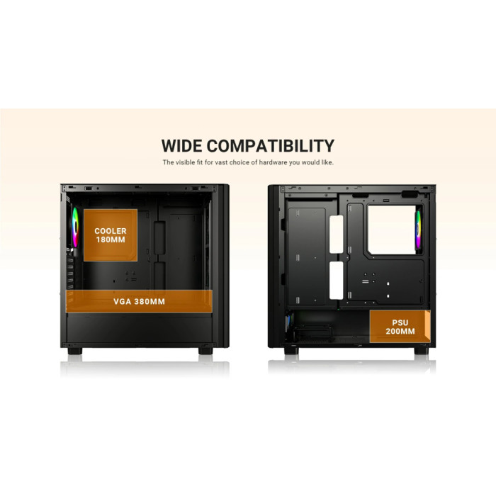 Корпус для ПК ID-Cooling WARE 510 ARGB