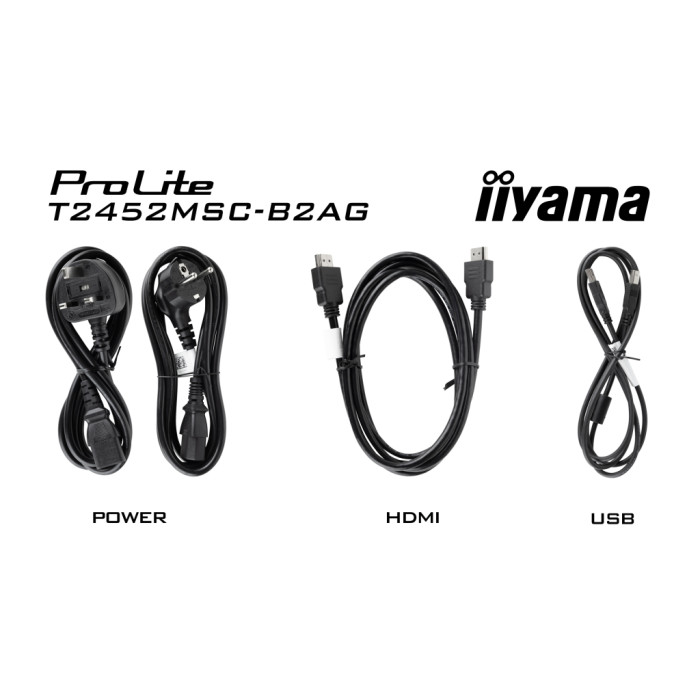 Монітор iiyama T2452MSC-B2AG