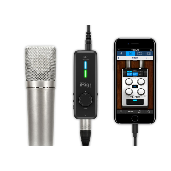 Аудіоінтерфейс IK Multimedia iRig Pro I/O