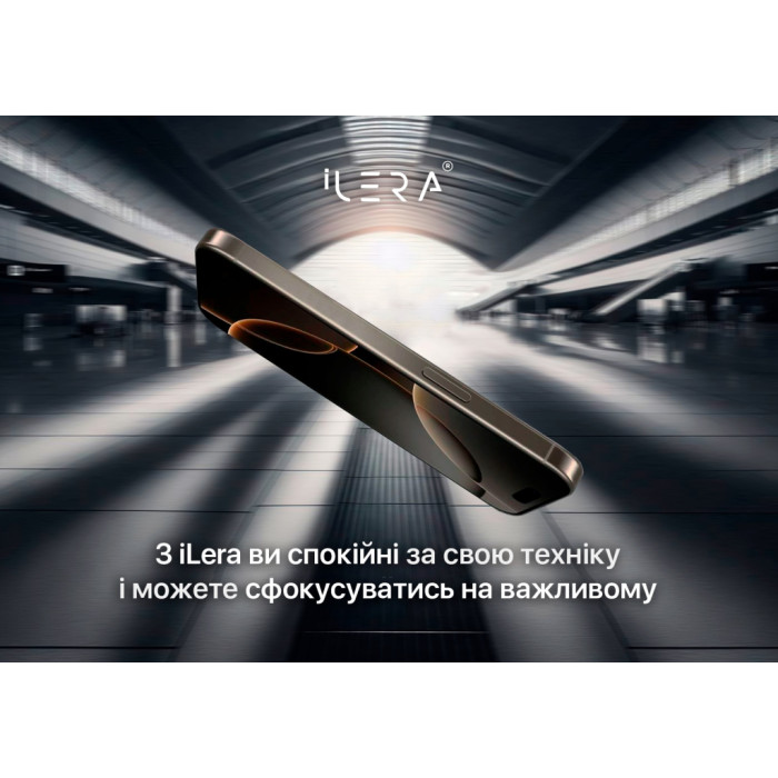 Скло захисне iLera DeLuxe Original Glass iPhone 17E/16E/14/13/13pro (ILDEL16E)