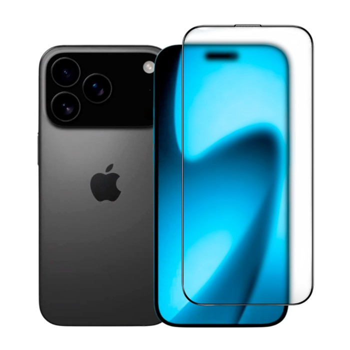 Скло захисне iLera FrostedGlass 2.0 iPhone 17 Pro Max (ILFRGL17PRMX)
