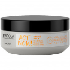 Віск для волосся Indola Act Now! Shine Wax з глянцевим ефектом 85 мл (4045787578881)