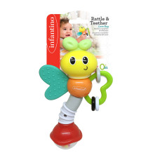 Брязкальце Infantino Міс Баг з прорізувачем (304890I)