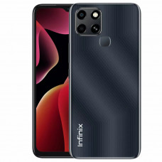 Мобільний телефон Infinix Smart 6 2/32Gb NFC Polar Black (4895180775932)