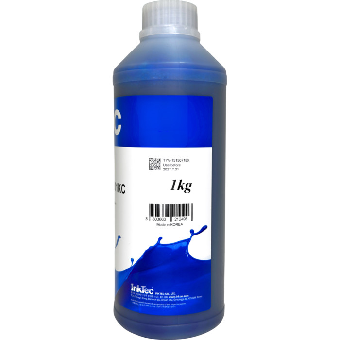 Чорнило InkTec Epson RobotJet HK-SP1600B-WI, 1л, Cyan, pigment (EPA-B01KC)
