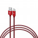 Дата кабель USB 2.0 AM to Type-C 1.0m CBGPLT1 red Intaleo (1283126477690)