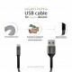 Дата кабель USB 2.0 AM to Lightning 0.2m Intaleo (1283126495618)