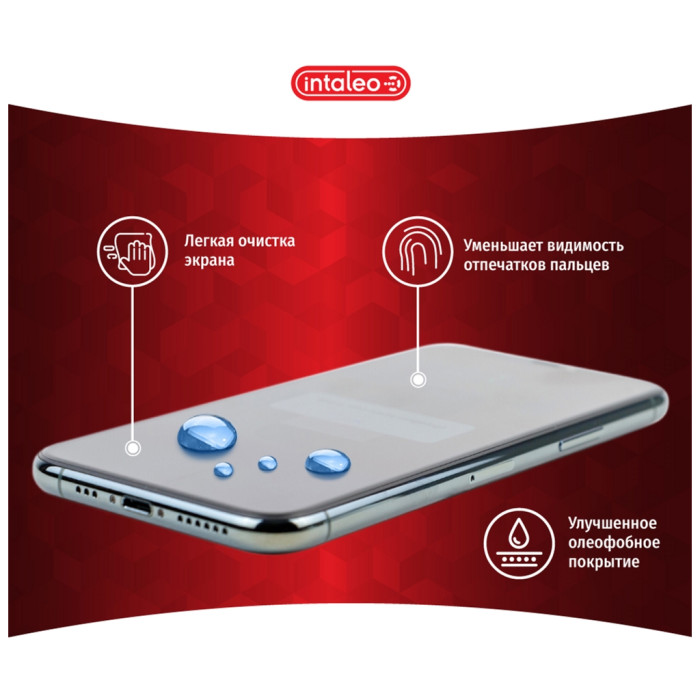 Скло захисне Intaleo Full Glue Samsung M01 core (1283126505034)