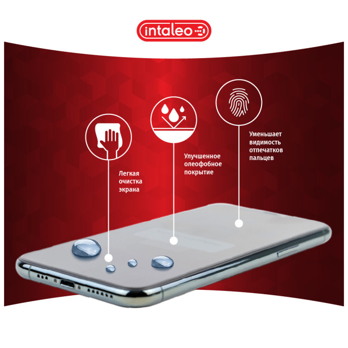 Скло захисне Intaleo Full Glue RealMe C21 Black (1283126518508)