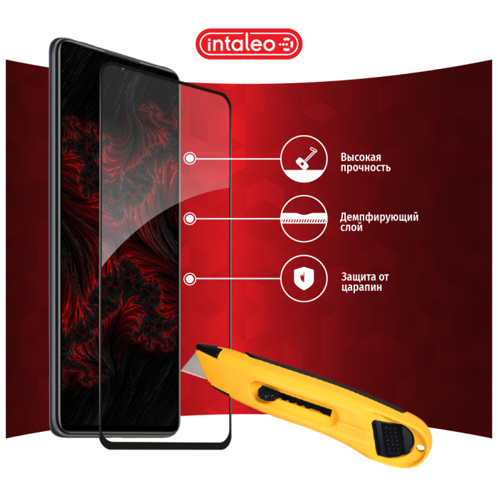 Скло захисне Intaleo Full Glue Xiaomi Mi 11T Black (1283126518768)