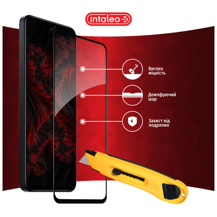 Скло захисне Intaleo Full Glue Xiaomi Redmi 12 (1283126573231)