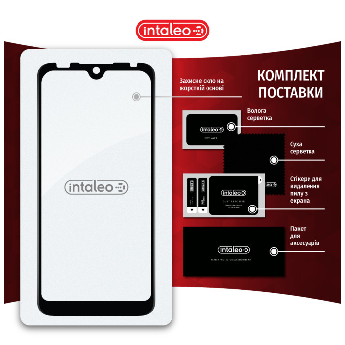 Скло захисне Intaleo Full Glue Tecno Pop 5 Go Black (1283126573378)