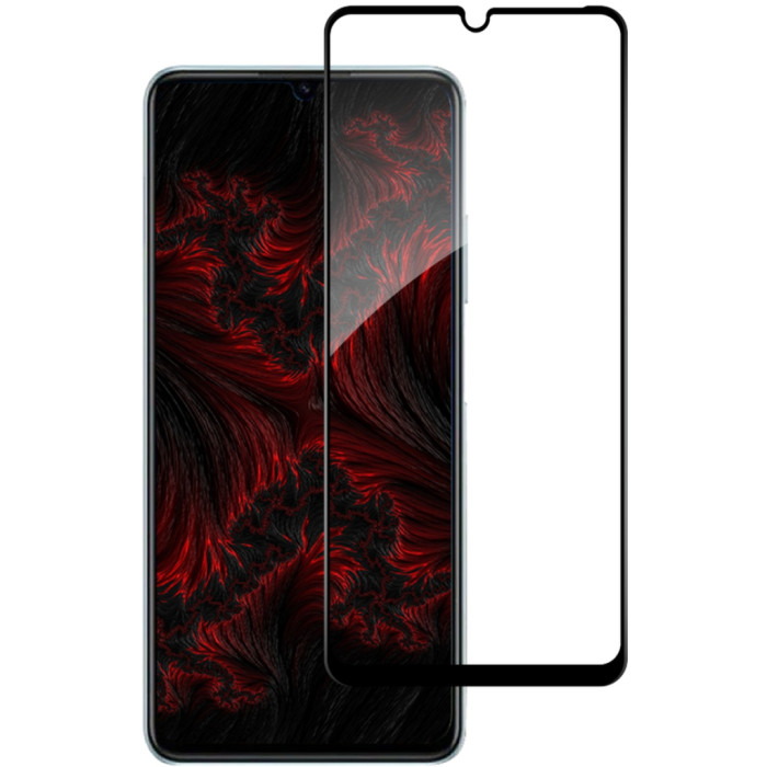 Скло захисне Intaleo Full Glue ZTE Blade A72S Black (1283126575839)