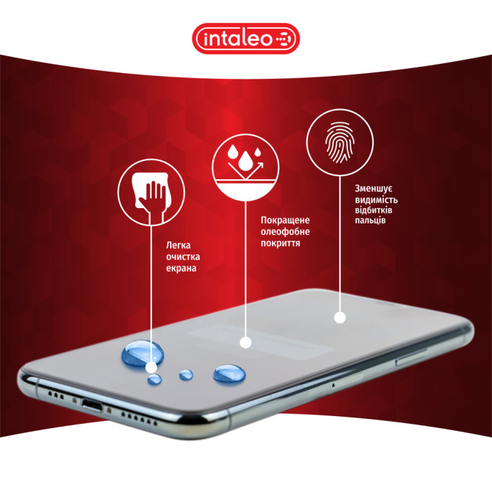 Скло захисне Intaleo Full Glue RealMe C55 Black (1283126579745)