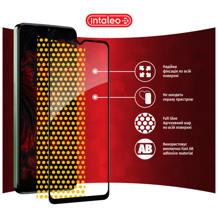 Скло захисне Intaleo Full Glue Tecno Spark 10 (1283126580611)