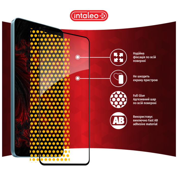 Скло захисне Intaleo Full Glue Xiaomi Redmi Note 13 Pro 5G Black (1283126583926)