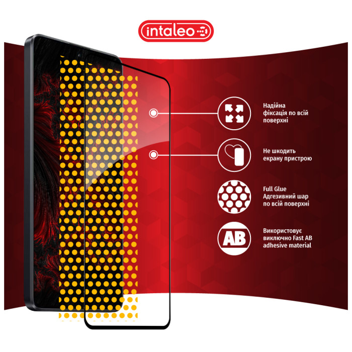 Скло захисне Intaleo Full Glue Xiaomi Poco X6 Black (1283126588716)