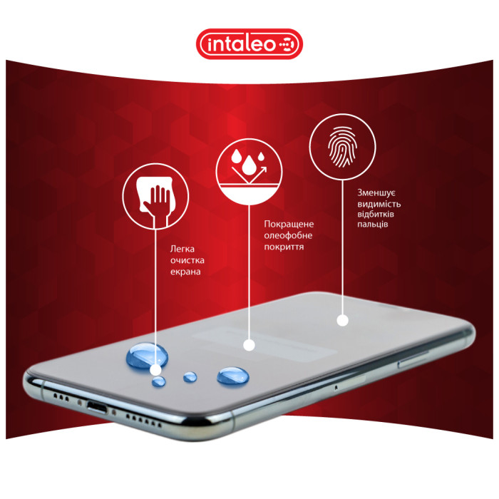 Скло захисне Intaleo Full Glue Tecno Spark 20C Black (1283126589065)