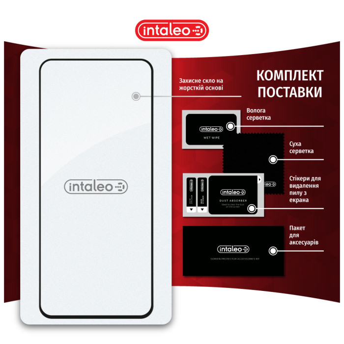 Скло захисне Intaleo Full Glue Xiaomi Poco M6 Pro Black (1283126589744)