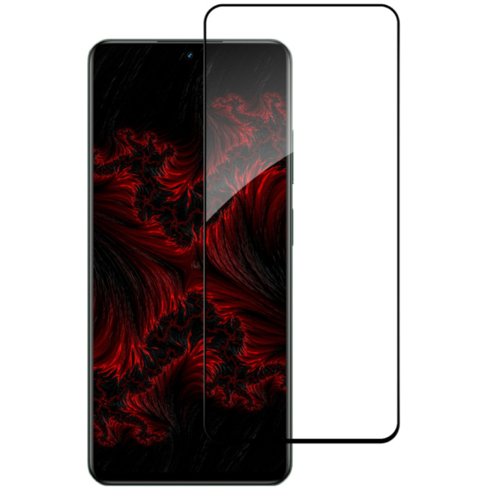 Скло захисне Intaleo Full Glue Realme 12+ Black (1283126592485)