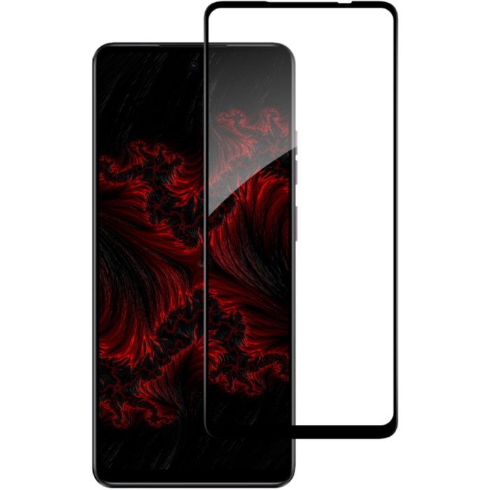 Скло захисне Intaleo Full Glue MOTO E14 Black (1283126597718)