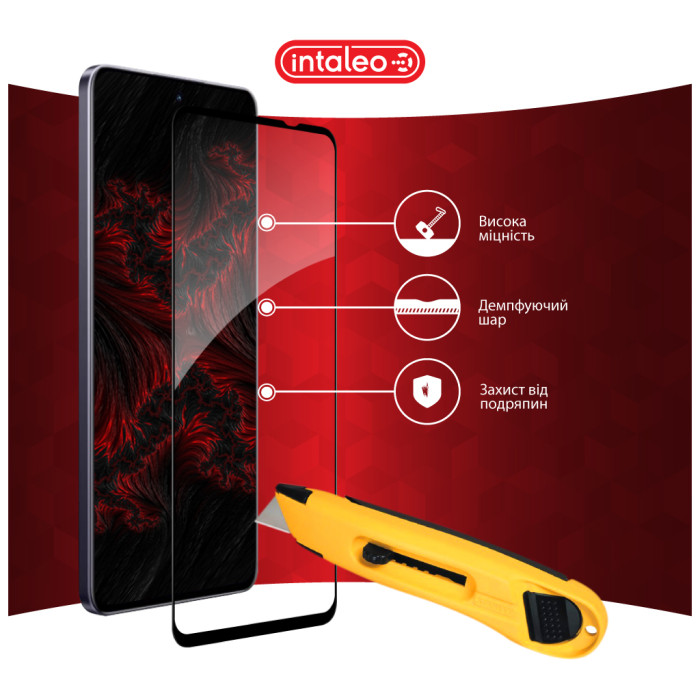 Скло захисне Intaleo Full Glue Realme 13 5G Black (1283126607585)