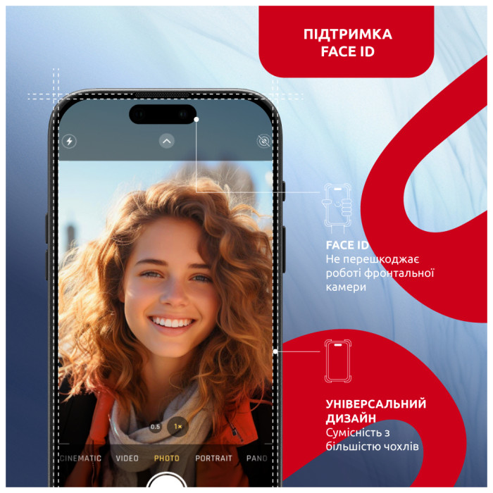 Скло захисне Intaleo MagicBox Apple iPhone 16 PLUS (4820266742928)