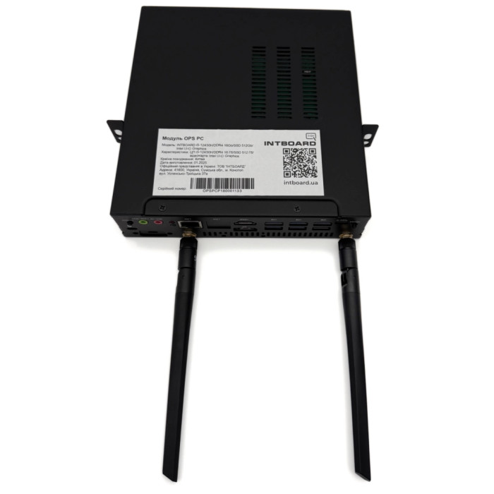 Комп'ютер Intboard OPS PC i5-12450H/DDR4/16Gb/SSD 512Gb/Intel UHD (10733004)