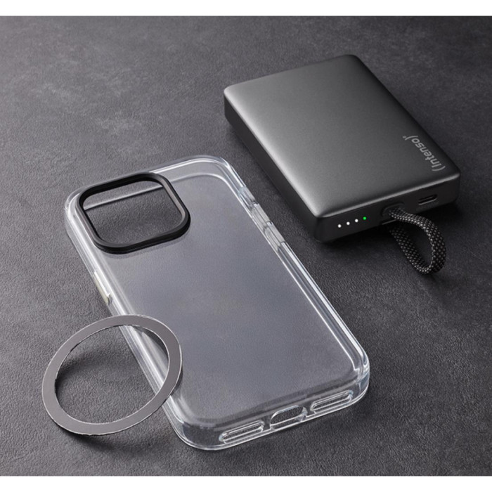 Батарея універсальна Intenso MC10000 10000mAh PD/20W MAG Grey (7340034)