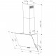 Витяжка кухонна Interline ALTEA WH A 60 PB/GL/A (ALTEAWHA60PB/GL/A)