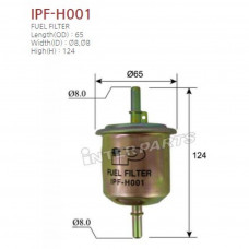 Фільтр паливний Interparts IPF-H001