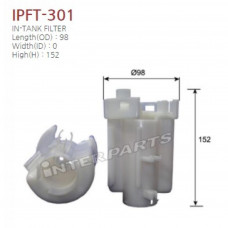 Фільтр паливний Interparts IPFT-301