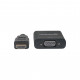 Перехідник HDMI M to VGA F (without audio) Manhattan Intracom (151467)