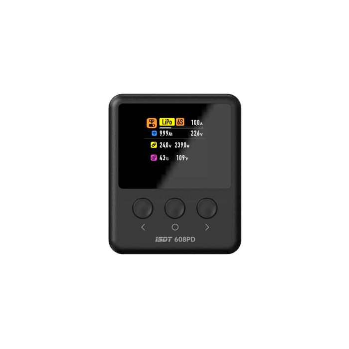 Зарядний пристрій для дрона iSDT 608PD, 240W DC/PD dual mode (608PD)