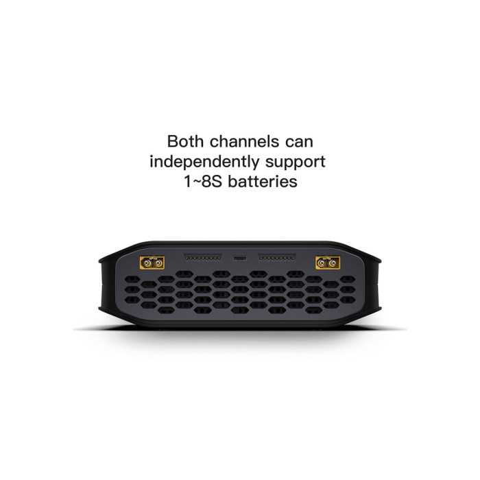 Зарядний пристрій для дрона iSDT K4 AC 400W DC 600Wx2 (HP0015.K4)