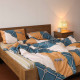 Постільна білизна Isleep полуторний Сатин Twill 13 (13_pl_Isleep)