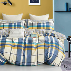 Постільна білизна Isleep полуторний Сатин Twill 15 (15_pl_Isleep)