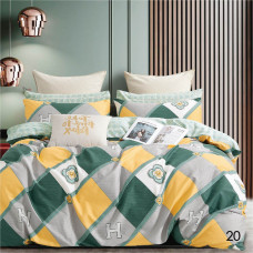 Постільна білизна Isleep полуторний Сатин Twill 20 (20_pl_Isleep)