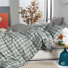 Постільна білизна Isleep полуторний Сатин Twill 45 (45_pl_Isleep)