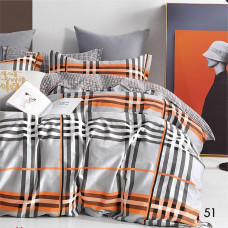 Постільна білизна Isleep полуторний Сатин Twill 51 (51_pl_Isleep)