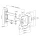 Кронштейн ITech LCD523B