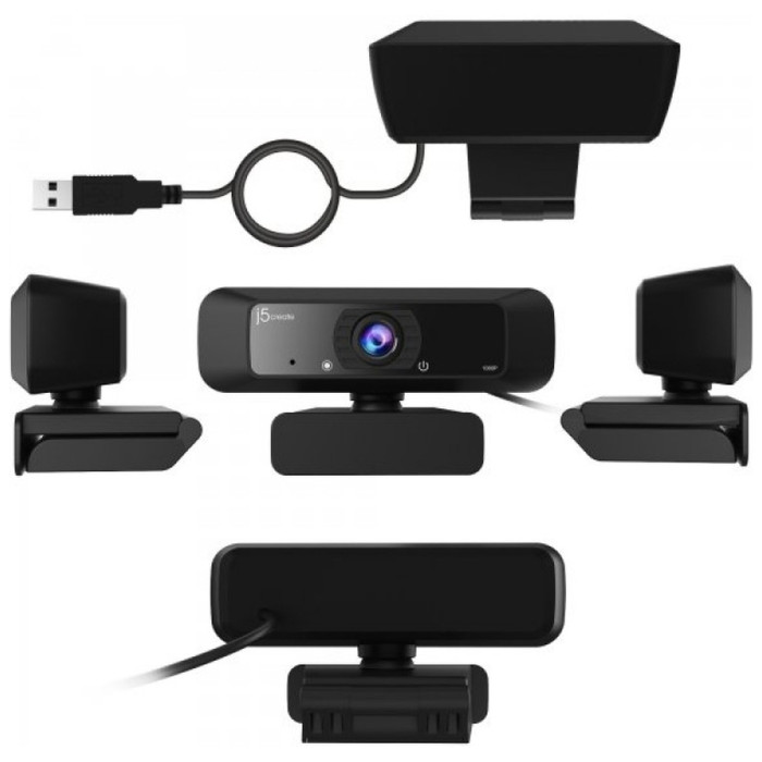 Веб-камера J5create JVCU100-N HD 360 Czarny USB-A (JVCU100-N)