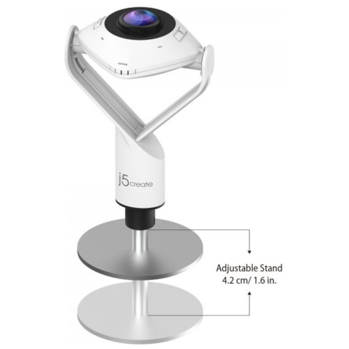 Веб-камера J5create JVCU360-N 360 Rundum USB-A/C (JVCU360-N)