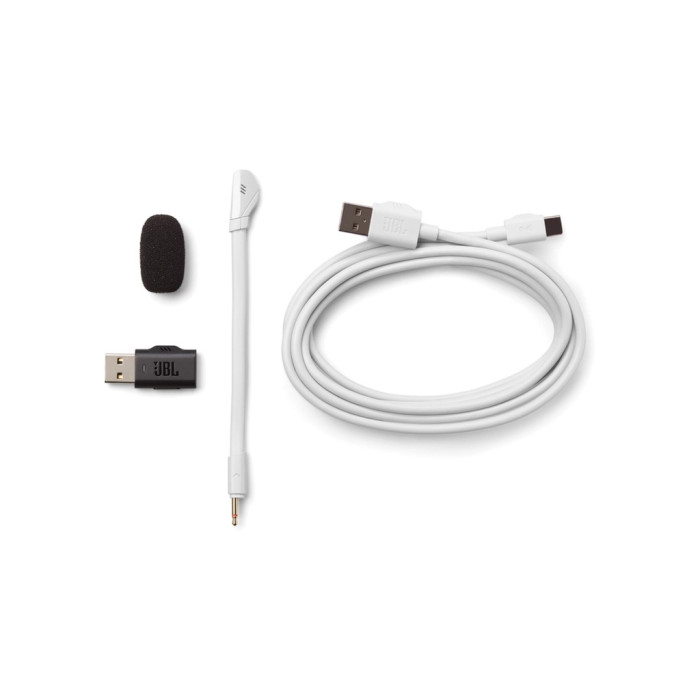 Навушники JBL Quantum 360 Wireless White (JBLQTUM360WHT)