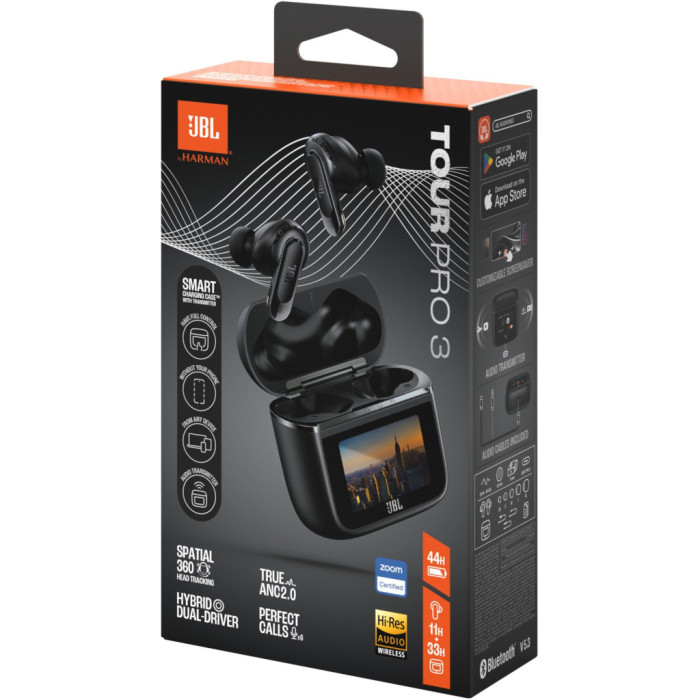 Навушники JBL Tour Pro 3 Black (JBLTOURPRO3BLK)