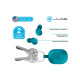 Навушники Jlab JBuds Mini Aqua Teal (IEUEBJBMINIRAQUA124)