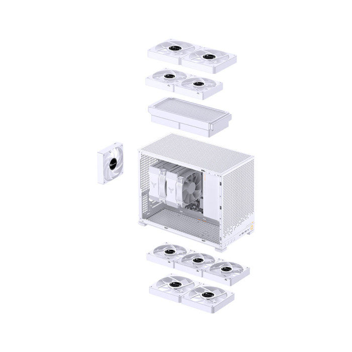 Корпус для ПК JONSBO D32 PRO White