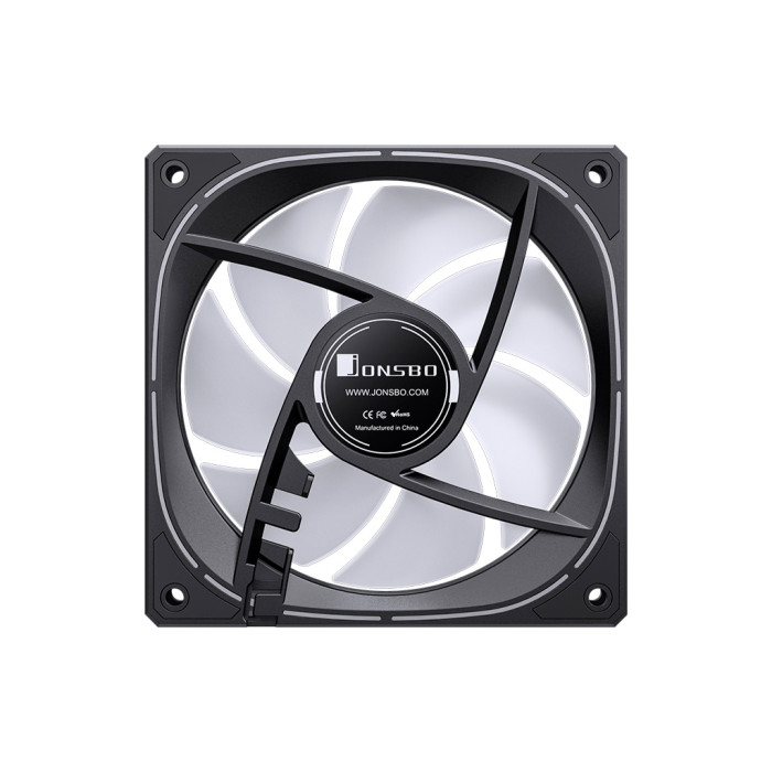 Кулер до корпусу JONSBO FR-505BR Reverse ARGB Black