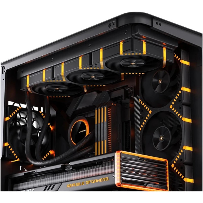 Кулер до корпусу JONSBO HF2-120B ARGB Black